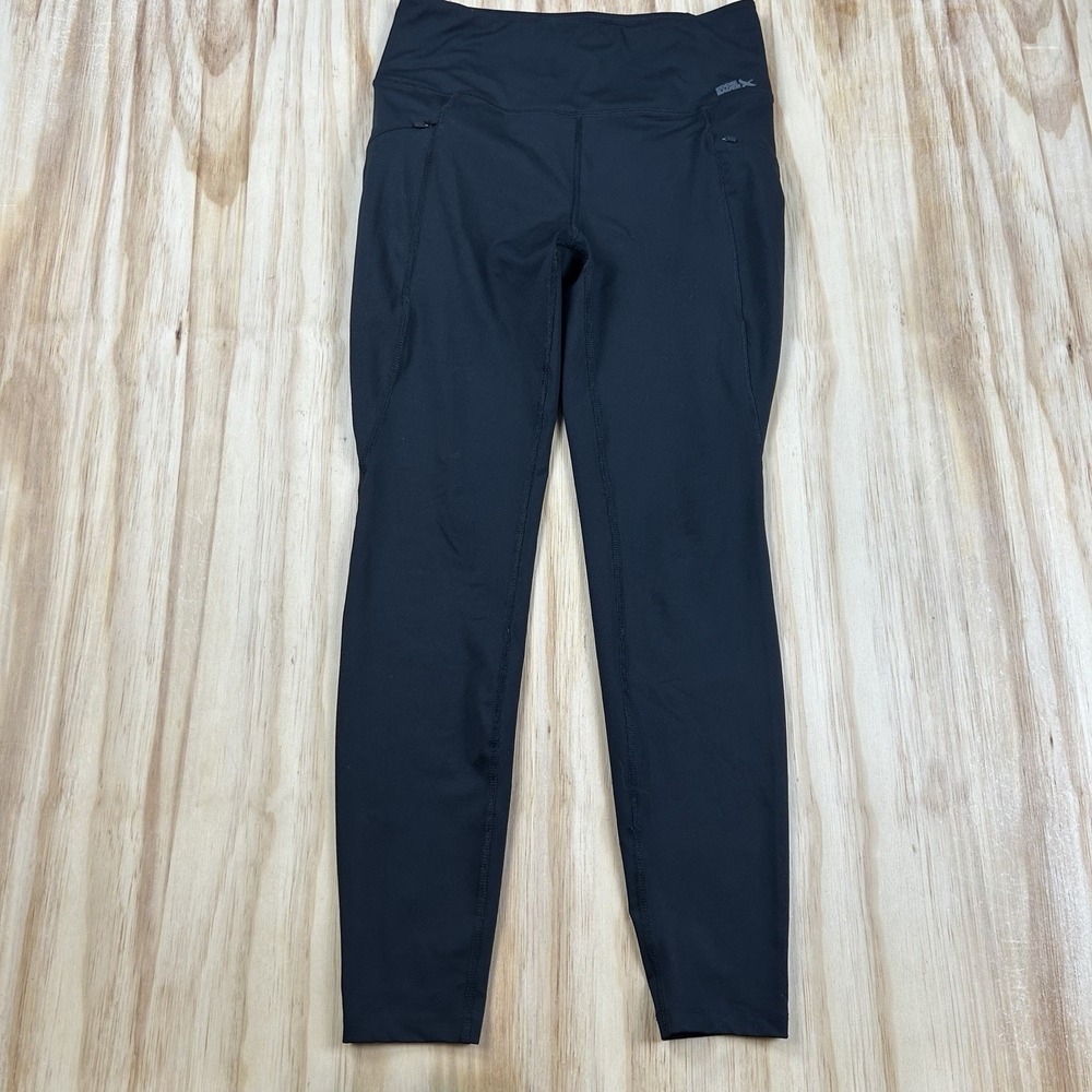 Eddie Bauer Women's Medium Trail Tight Pants Black Hiking Leggings Outdoor Stret